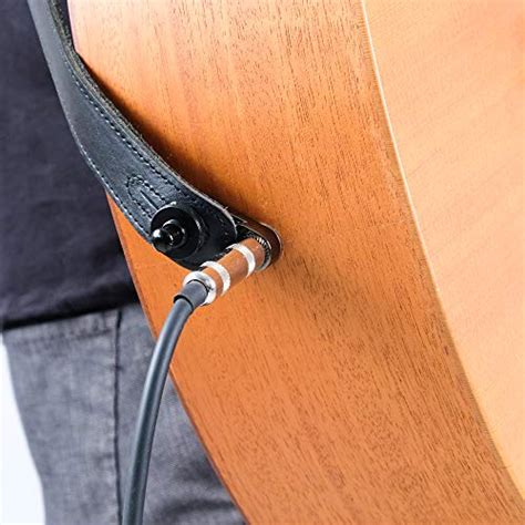 Musicnomad Acousti Lok Strap Lock Adapter For Standard Output Jacks For Acoustic Guitars Mn270