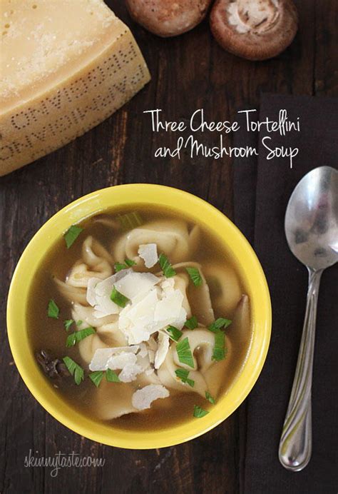 3-Cheese Tortellini Soup | FaveHealthyRecipes.com