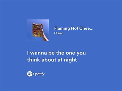Flaming Hot Cheetos Clairo