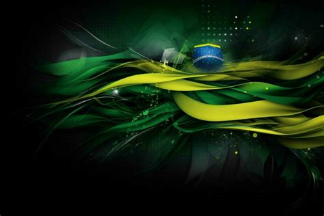 Flag Wallpaper Of Brazil 30638157 Stock Photo At Vecteezy