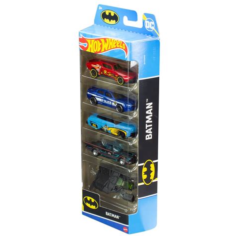 Hot Wheels Batman Vehicle 5 Pack Entertainment Earth