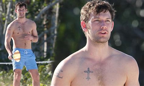 Alex Pettyfer Sunbathes Shirtless Outdoors Naked Male Celebrities