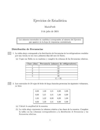 Medidas de Dispersión MarioProfe