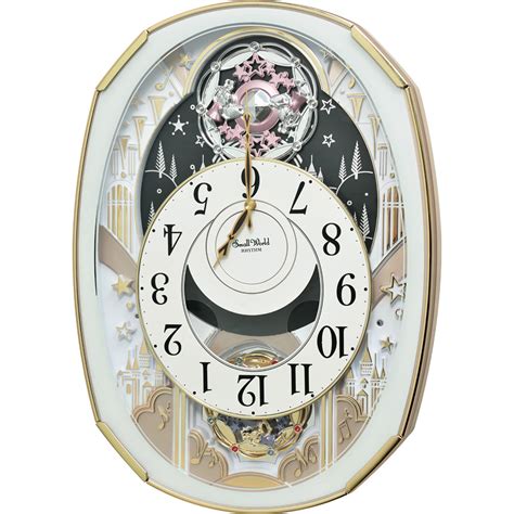 Princess Palace Magic Motion Wall Clock By Rhythm Clocks 14 17