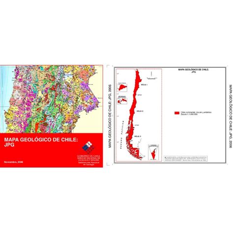 2002 Mapa Geológico de Chile Escala 1 1 000 000