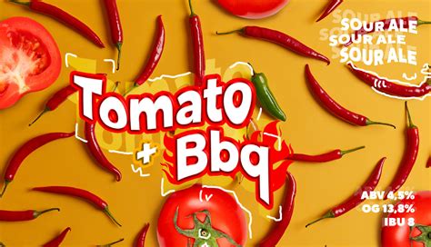 TOMATO + BBQ Sour Ale - REDCAT Пиво, Доставка пива, Крафтовое пиво ...