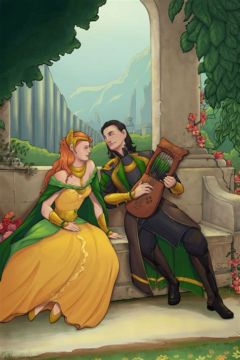 The Courting Of Loki And Sigyn 2 In 2023 Loki And Sigyn Sigyn