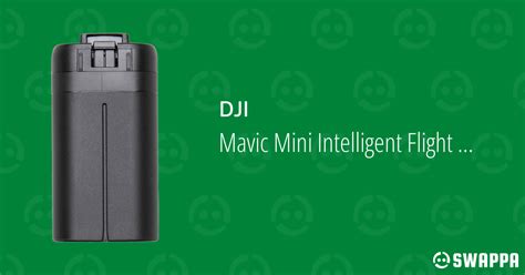 Mavic Mini Intelligent Flight Battery Swappa