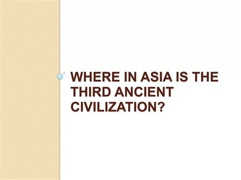 Indus Valley Civilization Ppt