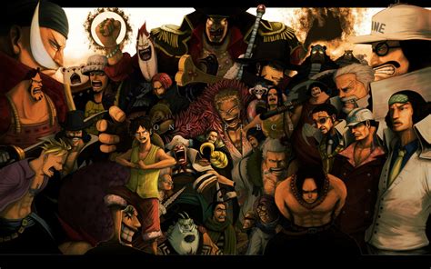 One Piece Characters Wallpapers Top Free One Piece Characters