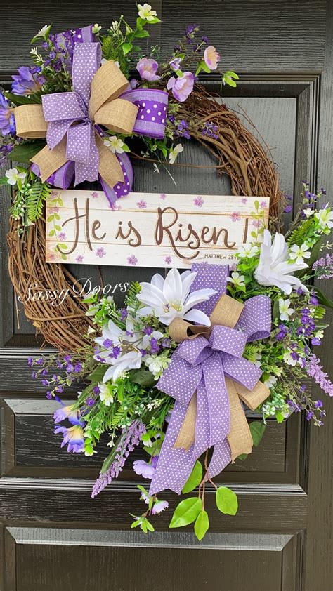 Easter Wreath Celebrate The Resurrection