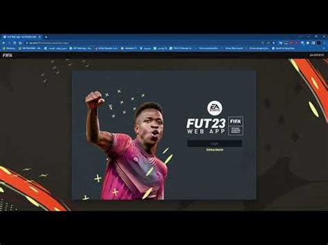 FUT Web App EA SPORTS Official Site تفتيح اول بكجات فيفا 22 2022 09 27