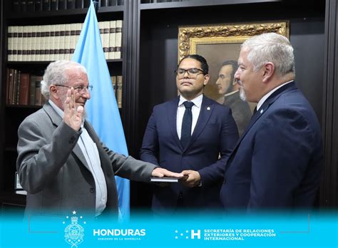 Canciller Juramenta A Rodolfo Pastor Fasquelle Como Embajador De