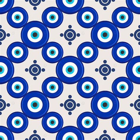 Evil Eye Ethnic Pattern Background Eye Pattern Ethnic Background