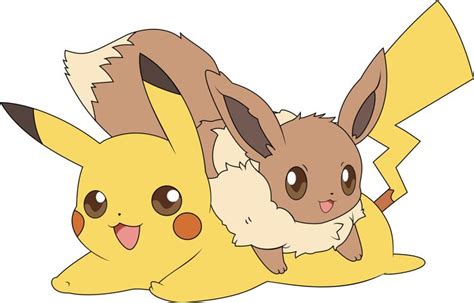 Pikachu Eevee Eevee Cute