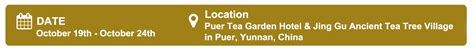 Oct 2017 Ita Certified Tea Sommelier Certification Training Puer Ch