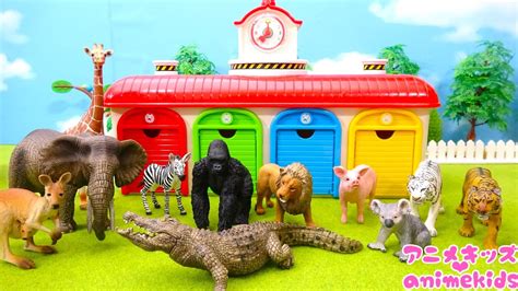 Let's learn the names of animals #5 @animekids - YouTube