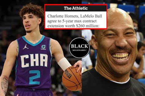 Black Millionaires On Twitter Nba Star Lamelo Ball Signs A Yr