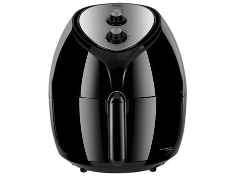 Fritadeira Elétrica Sem Óleo Air Fryer Philco Air Fry Jumbo Preta 5