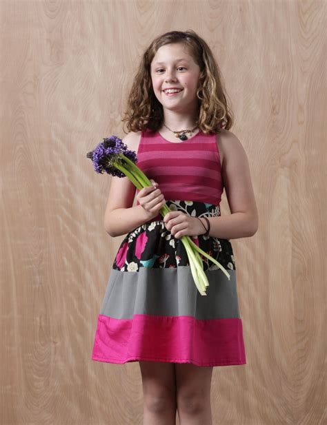 Girls Dress Sewing Pattern Tween Dress Sewing Pattern Girls Etsy