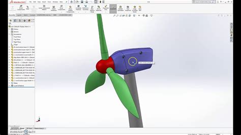 Wind Turbine Solidworks And Solidworks Composer And 3d Print Youtube