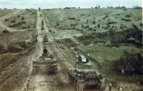 Armored Column Stukas Over Stalingrad