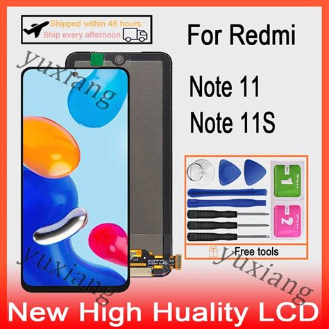 Amoled Polegada Para Xiaomi Redmi Nota Tg Display Lcd De