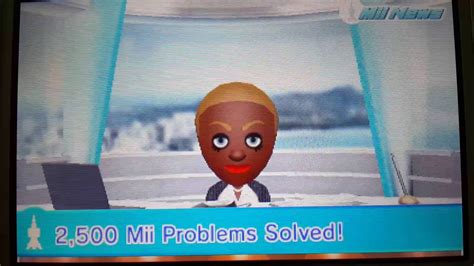 Tomodachi Life Mii News News Flash 2500 Mii Problems Solved