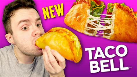 Taco Bell S NEW Quesalupa REVIEW YouTube