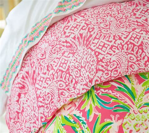 Lilly Pulitzer Alotta Colada Reversible Duvet Cover And Sham Pottery Barn