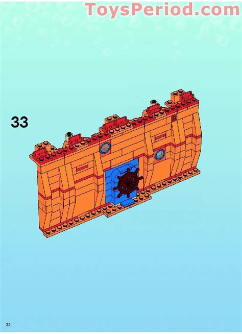 LEGO 3834 Good Neighbors At Bikini Bottom Instructions And Parts List