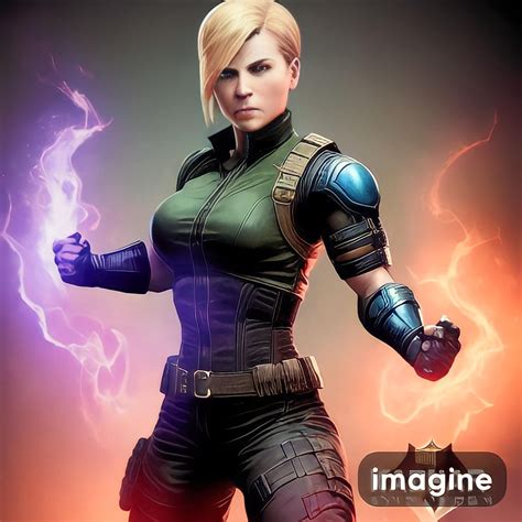 Ai Generated Cassie Cage Mortal Kombat By Gumelar7 On Deviantart