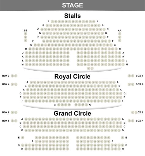 Wyndham's Theatre Seating Plan