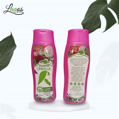 Shampoo De Cebolla Libre De Sal Ml Laaos Porque Amas Lo Natural