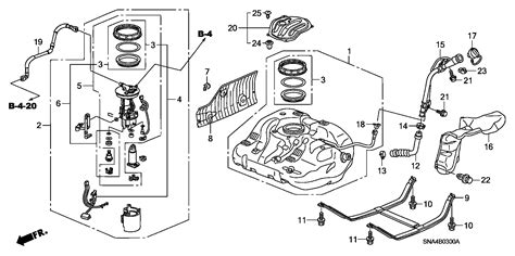 2024 Honda Pilot SPT Filter Set Fuel Tank 17048 SNA A01 Honda