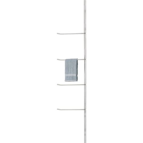 Polished Chrome Tension Pole Towel Towers