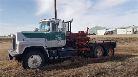 Used 1982 Mack Rs686l St Tandem Axle Oilfield Pump Kill Truck For