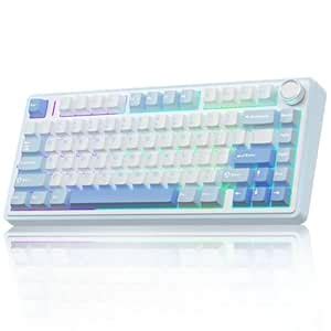 Amazon In Buy AULA F Wireless Mechanical Keyboard Hot Swappable Pre Lubed Linear
