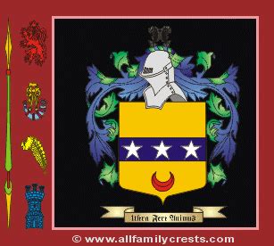 Durham family crest and meaning of the coat of arms for the surname ...