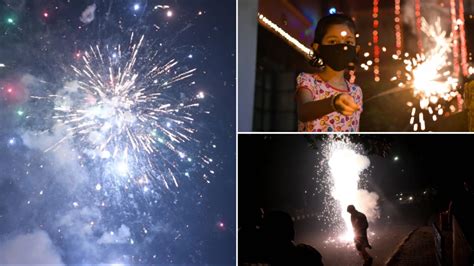 Diwali Festival Fireworks Cause ‘worst Ever Air Pollution In Some