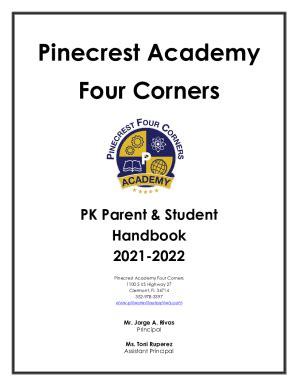 Fillable Online Pinecrest Academy Four Corners Back-To-School Supply Lists Fax Email Print ...