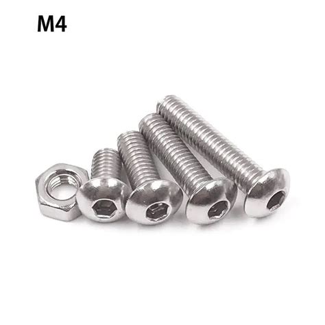 WISH Screw And Nut Kit Machine Screw And Nut Kit 500 Pcs M3 M4 M5