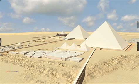 Digital Giza Khufu Pyramid Primary Model