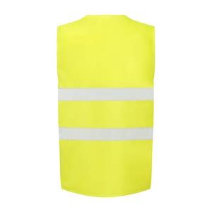 Gilet De S Curit Personnalis Jaune Fluo Petit Prix Du S Au Xl