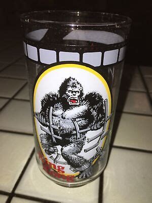 Vintage Burger King King Kong Coca Cola Drinking Glass Ebay