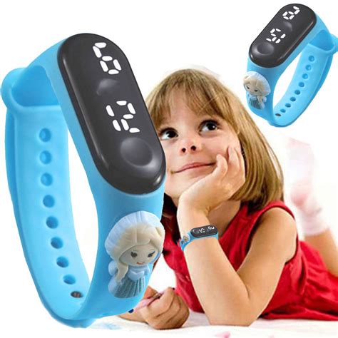 Zegarek Led Dla Dzieci Smartband Kraina Lodu Elsa Wks Moda Sklep