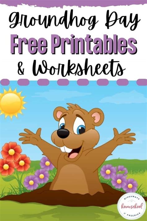 35 Free Groundhog Day Printables Crafts And Worksheets