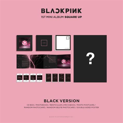 Blackpink 1st Mini Album Square Up Choice Music La