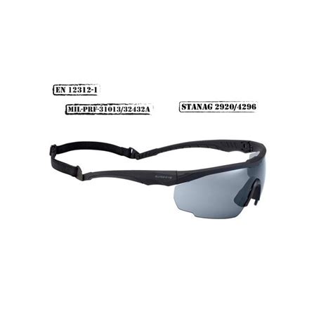 GAFA SWISSEYE BLACKHAWK NEGRO CON LENTES INTERCAMBIABLES