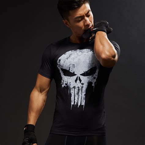 The Punisher Costume Frank Castle Cosplay Vest Daredevil Skull Ghost T